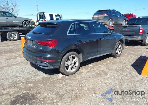 2020 Audi Q3 Premium 45 Tfsi S Line Quattro Tiptronic z USA, uszkodzony, nr VIN WA1DECF39L1103948